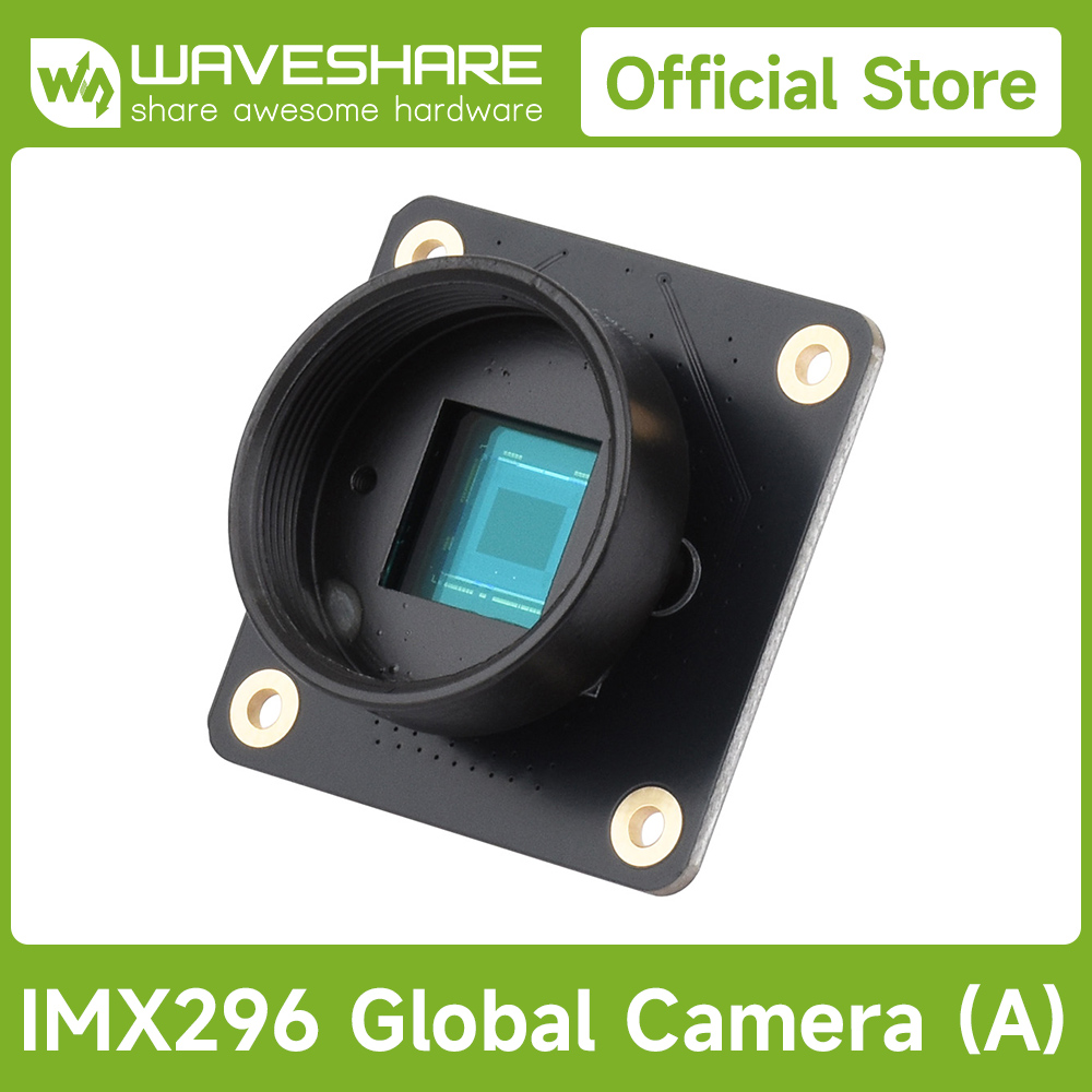 Raspberry Pi Global Shutter Camera Imx296 - وحدة كاميرا Waveshare IMX296 Global Shutter